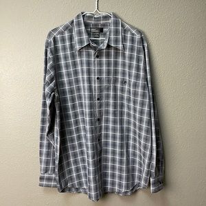 Marc Edward’s men’s size large button-down shirt.